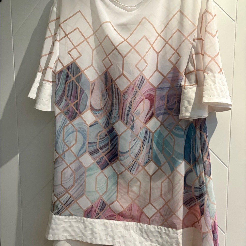 Ted Baker London Geometric Swim Tunic